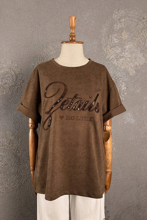 Payet İşlemeli T-shirt