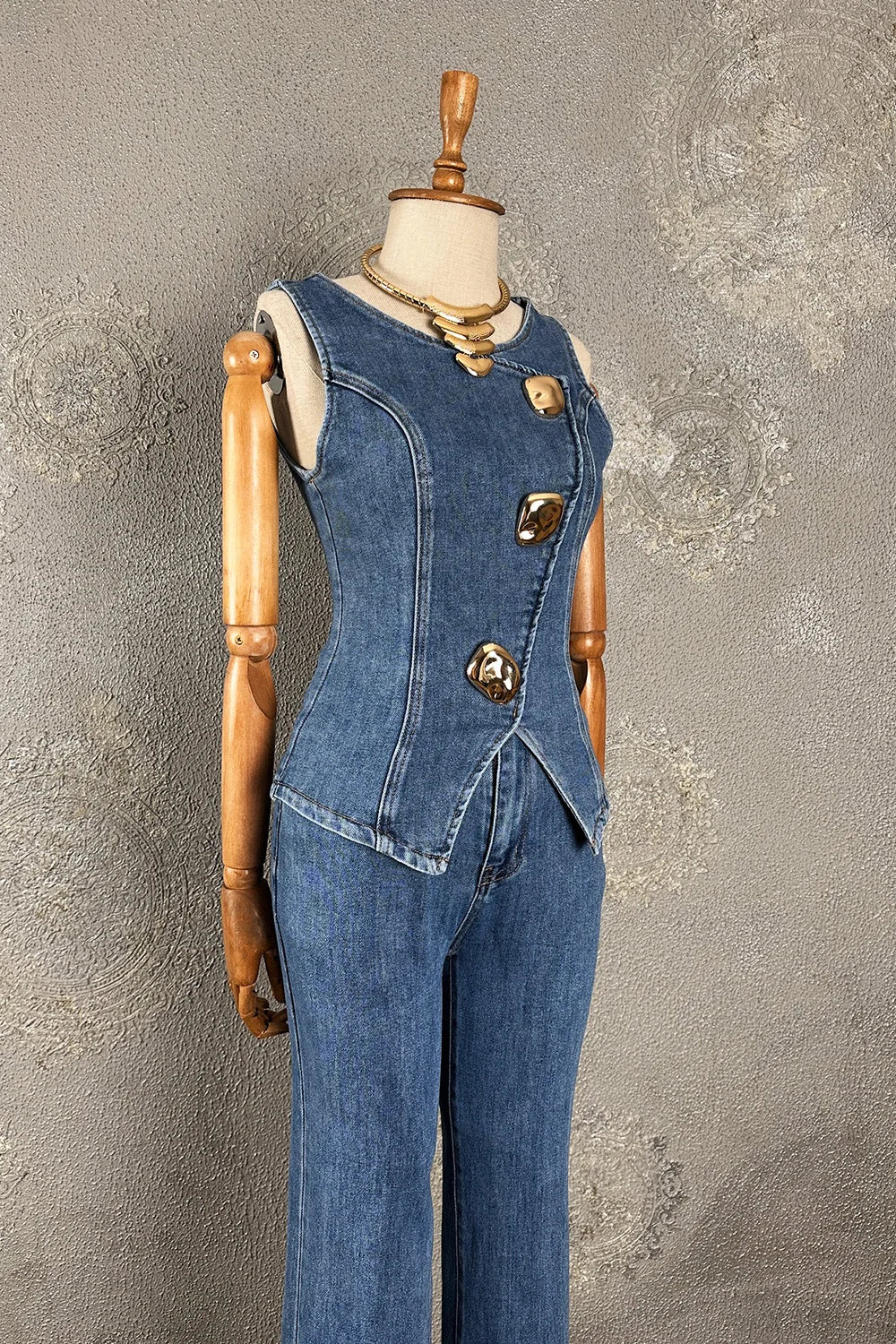 Denim Pantolon Takım