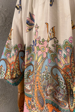 Desenli Oversize Bluz
