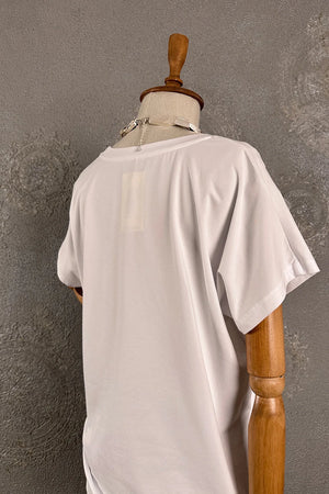 Simli Baskılı T-shirt