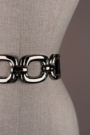Zincir Tokalı Elastik Kemer