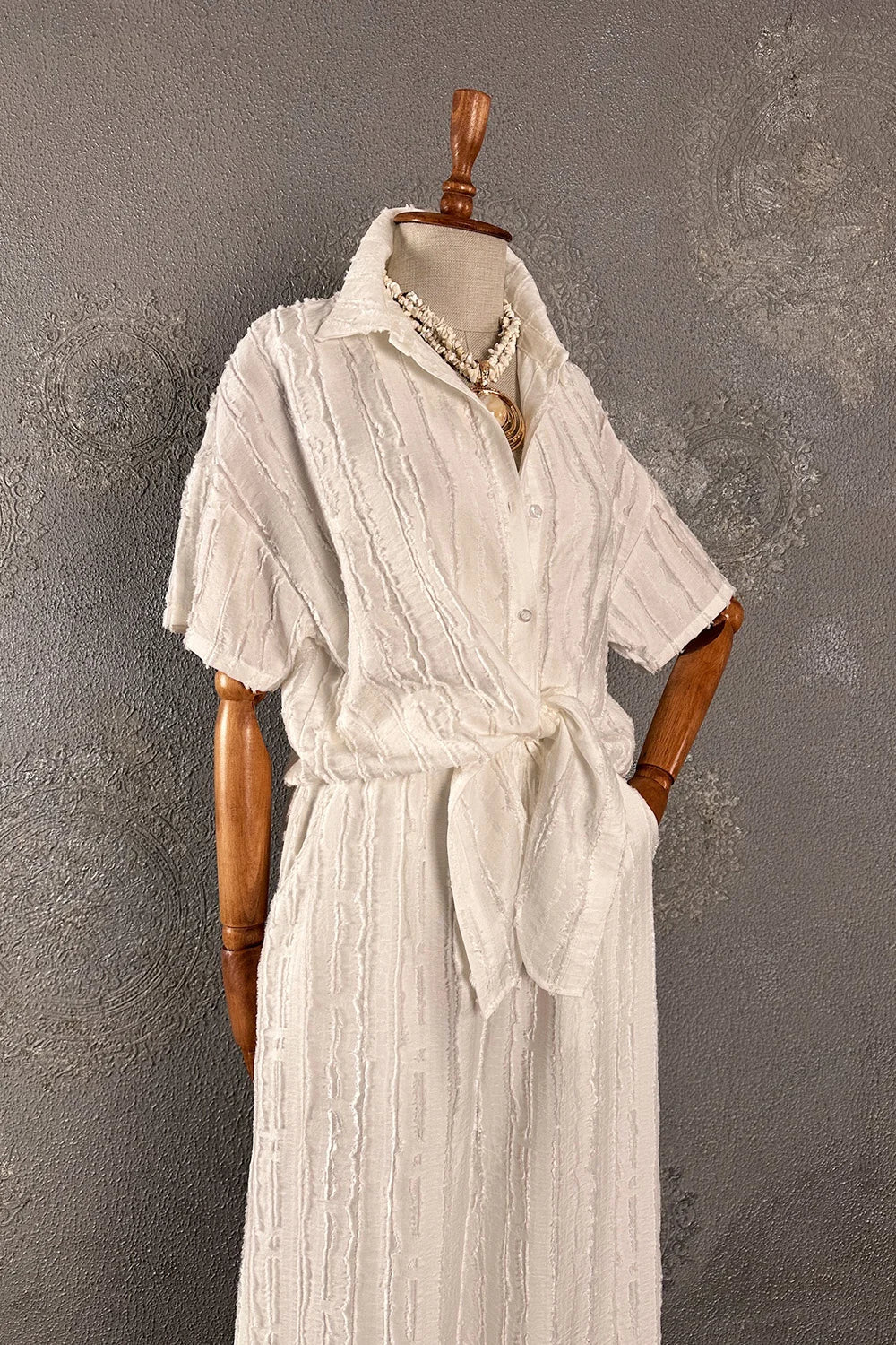 Dokulu Pantolon Takım