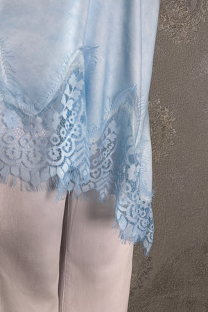 Dantelli Saten Bluz
