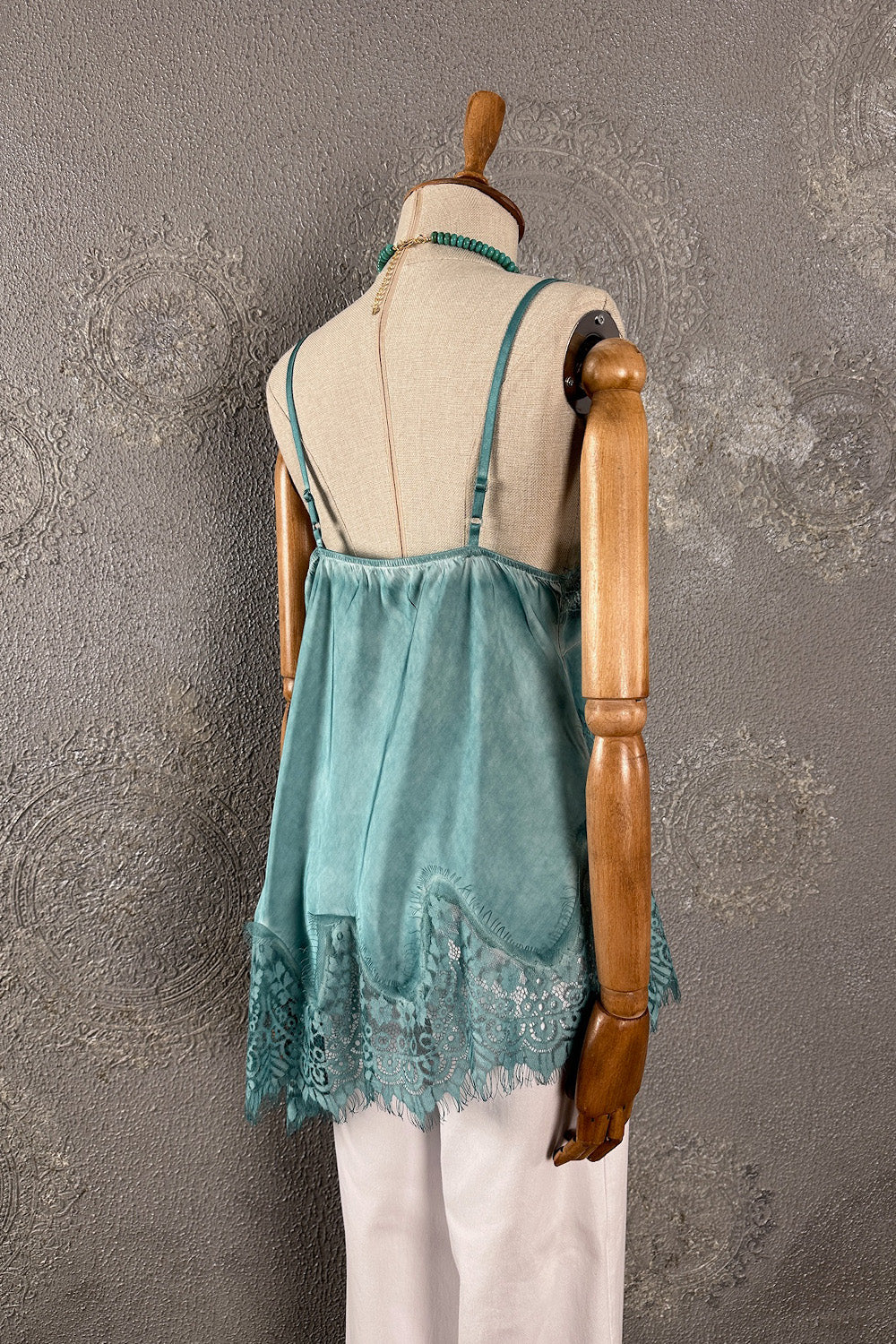 Dantelli Saten Bluz