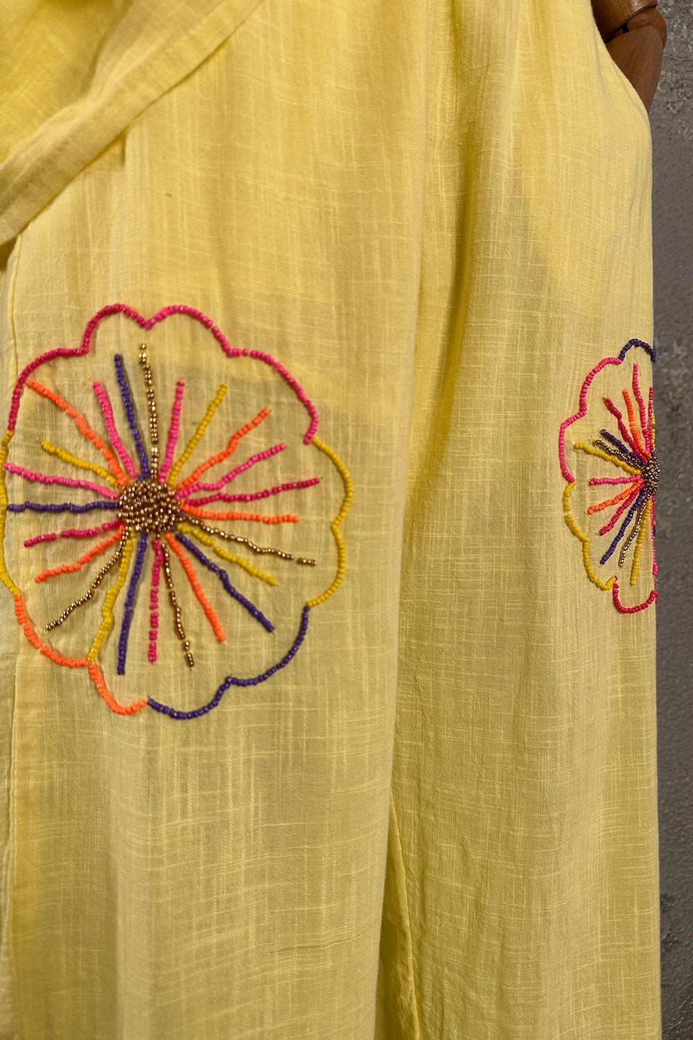 Boncuklu Pantolon Takım
