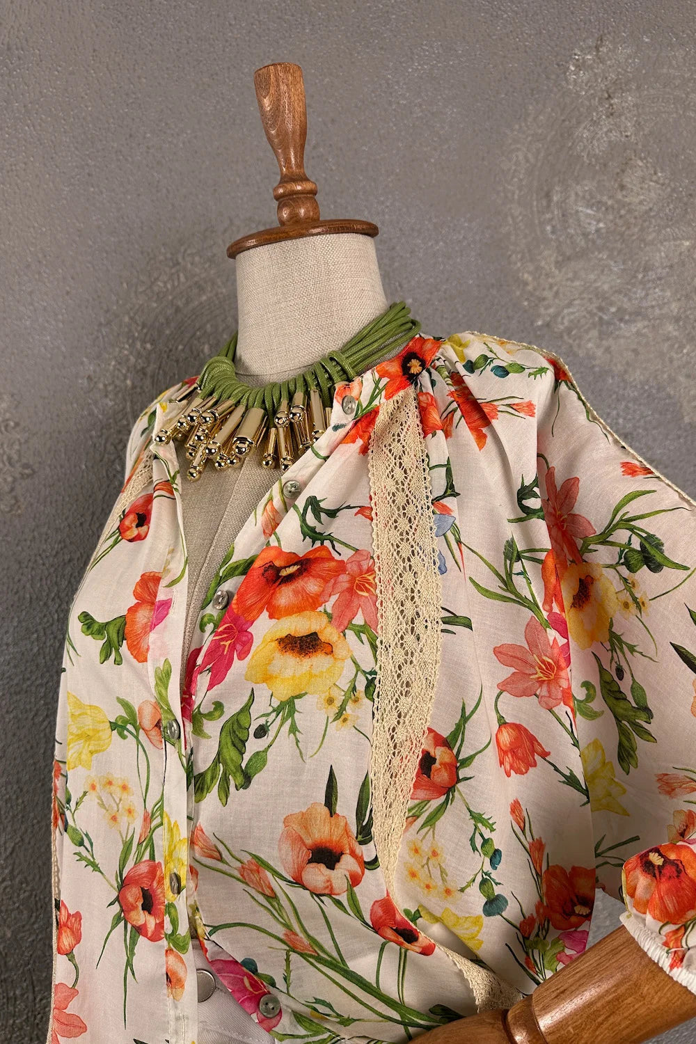 Floral Desenli Gömlek