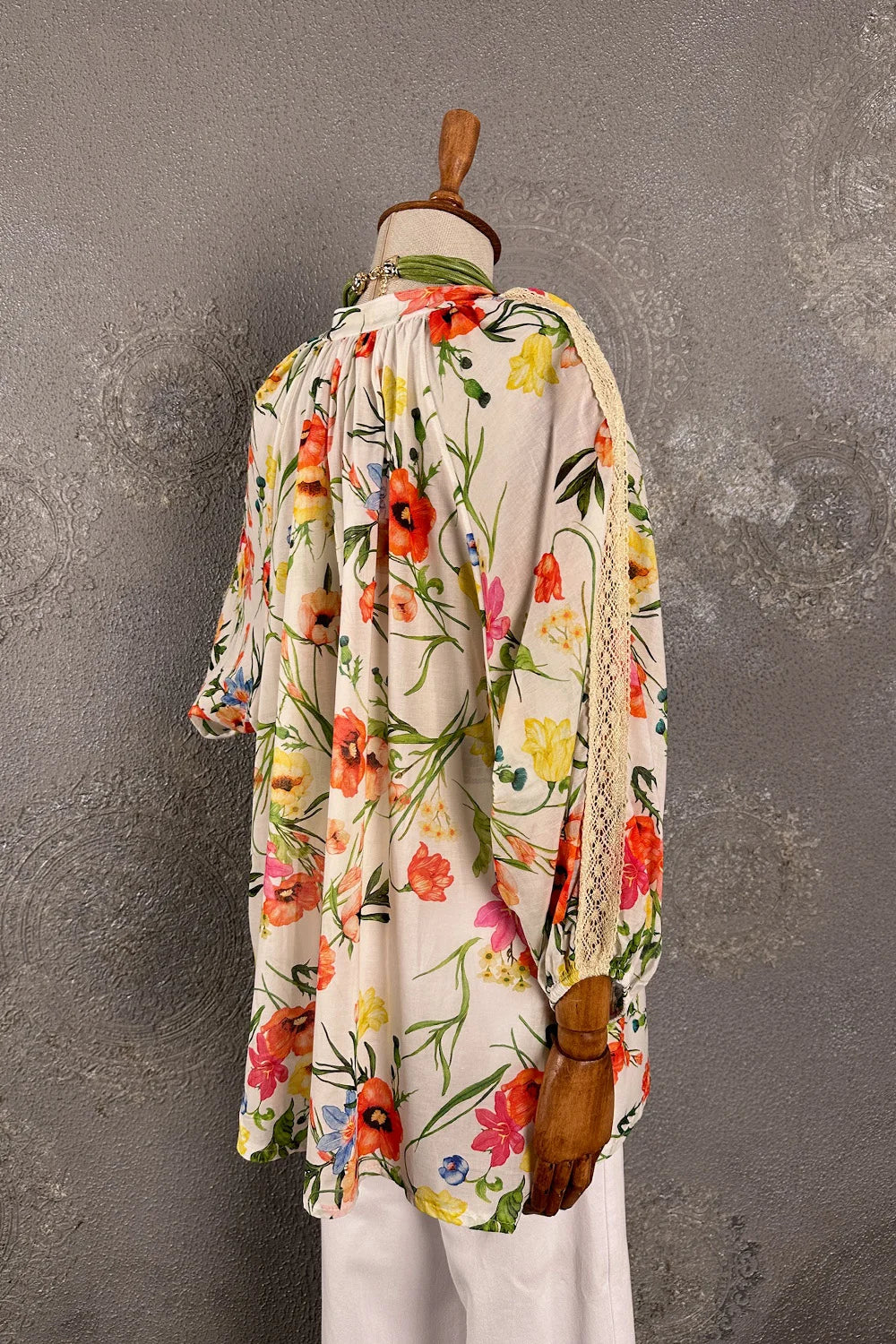 Floral Desenli Gömlek