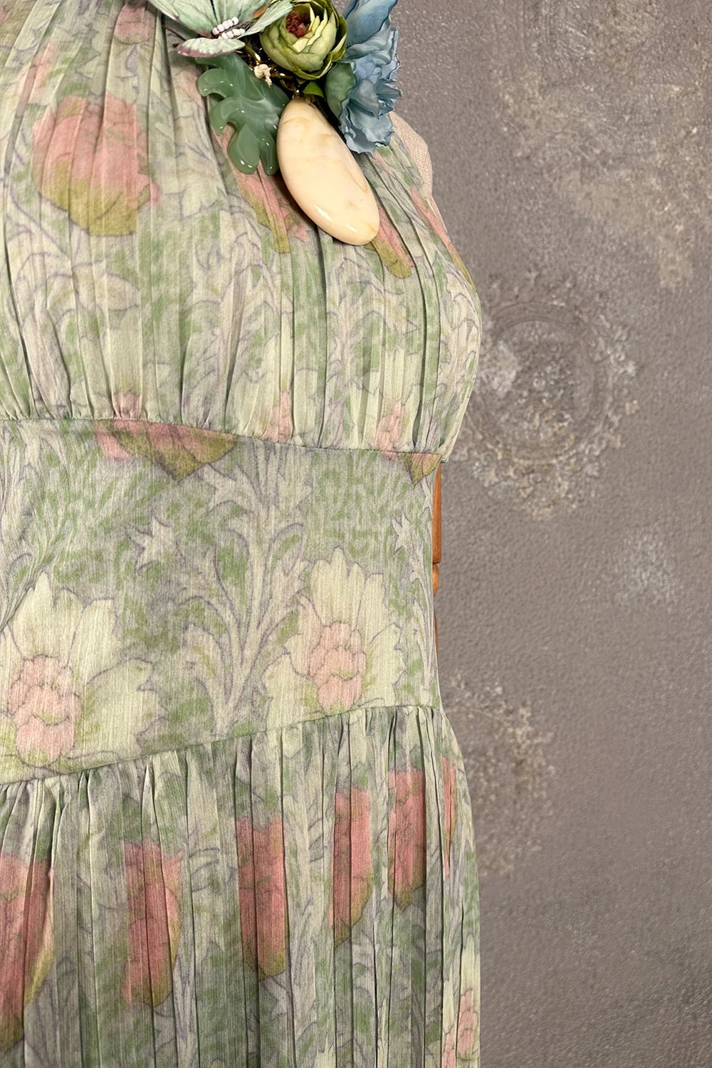 Floral Desenli Elbise