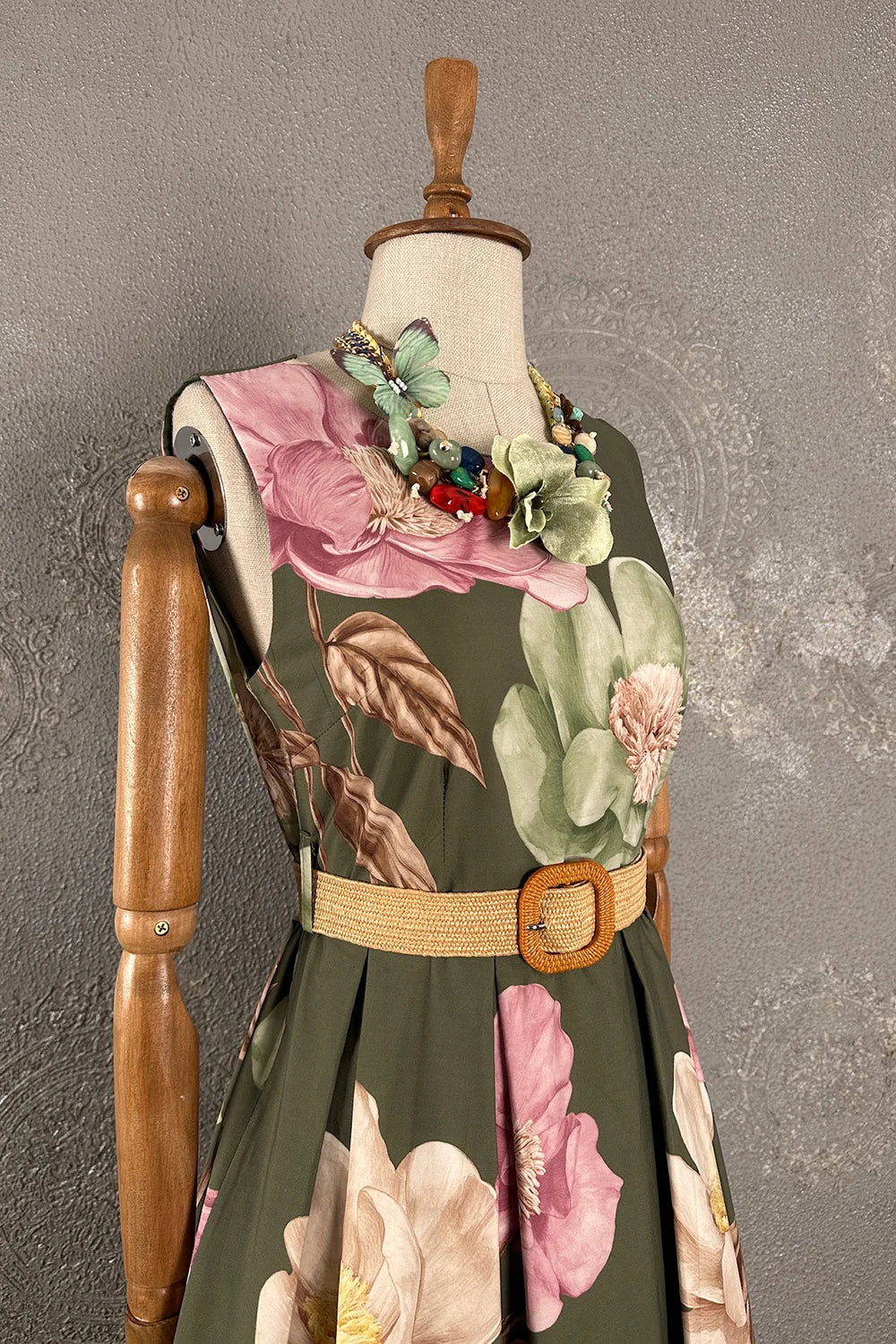 Floral Desenli Elbise