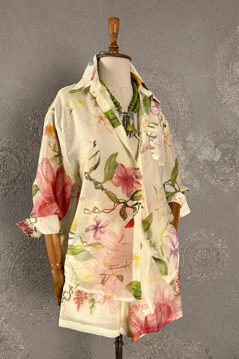 Floral Desenli Takım