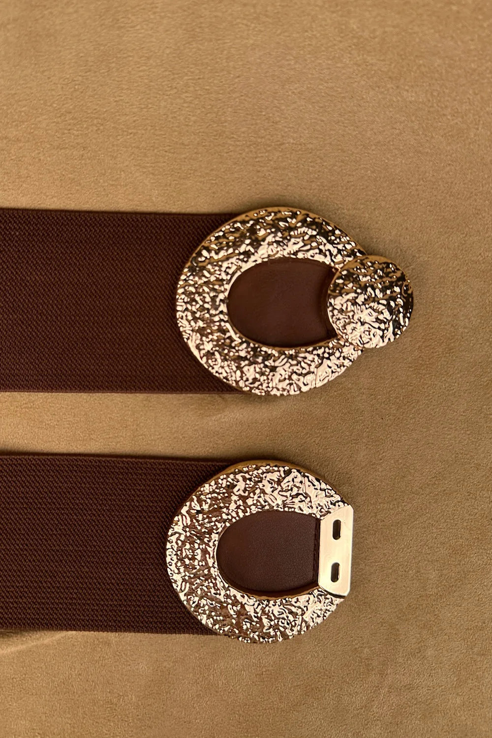 Büyük Tokalı Elastik Kemer