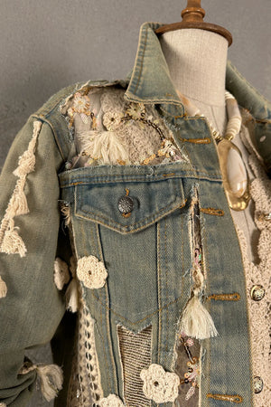 Dantelli Bohem Denim Ceket