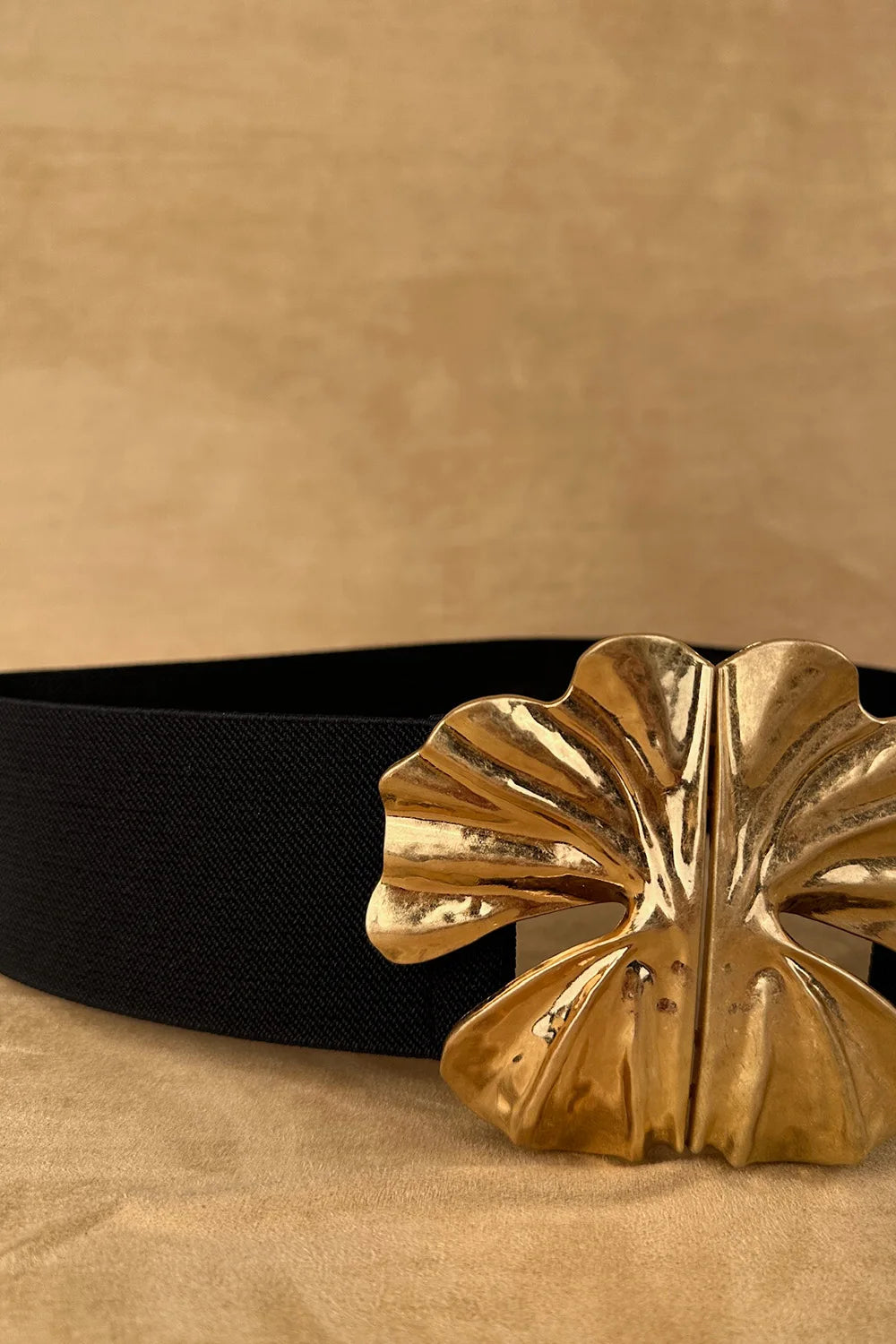 Büyük Tokalı Elastik Kemer