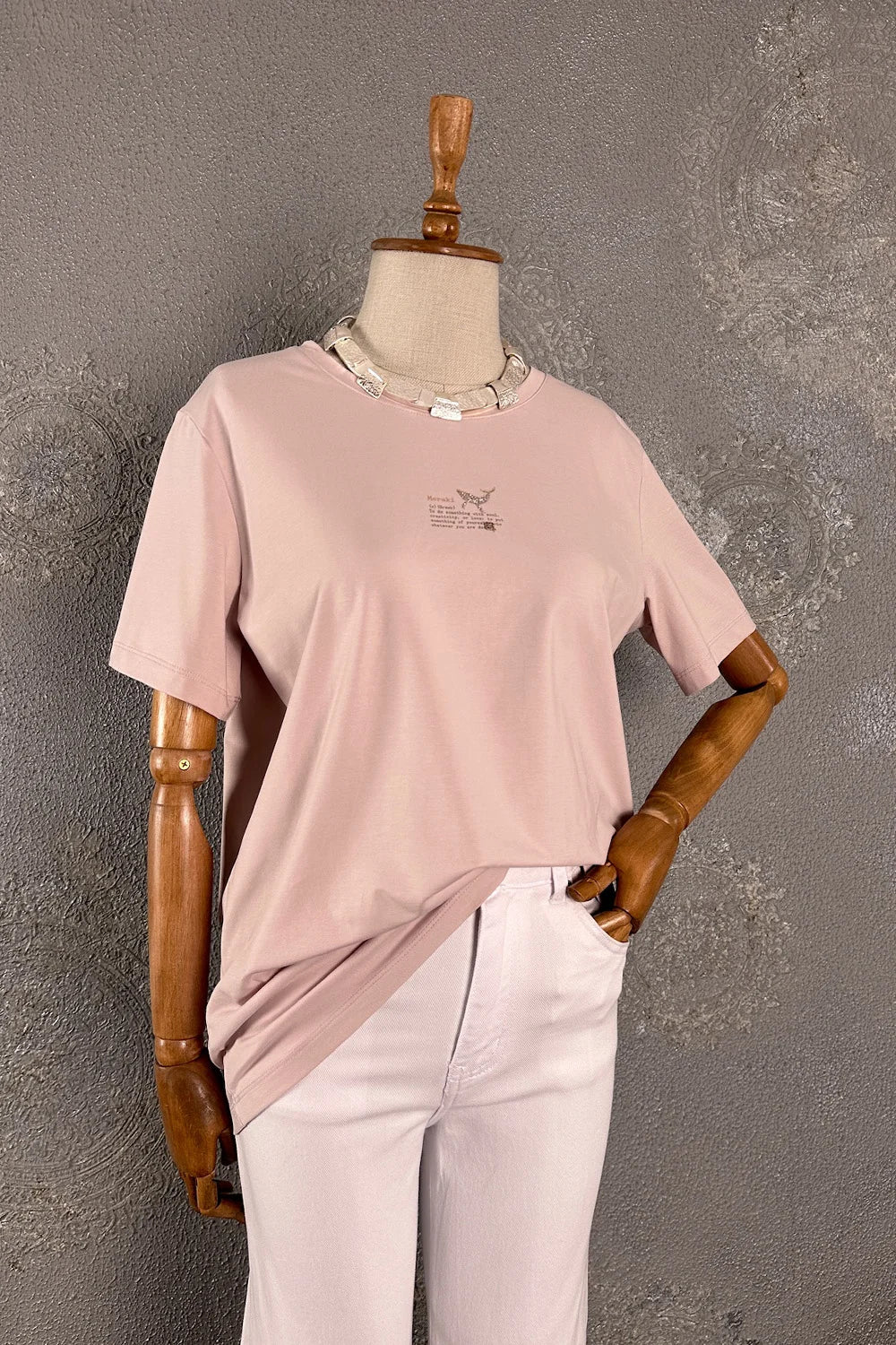 Baskılı Basic T-shirt
