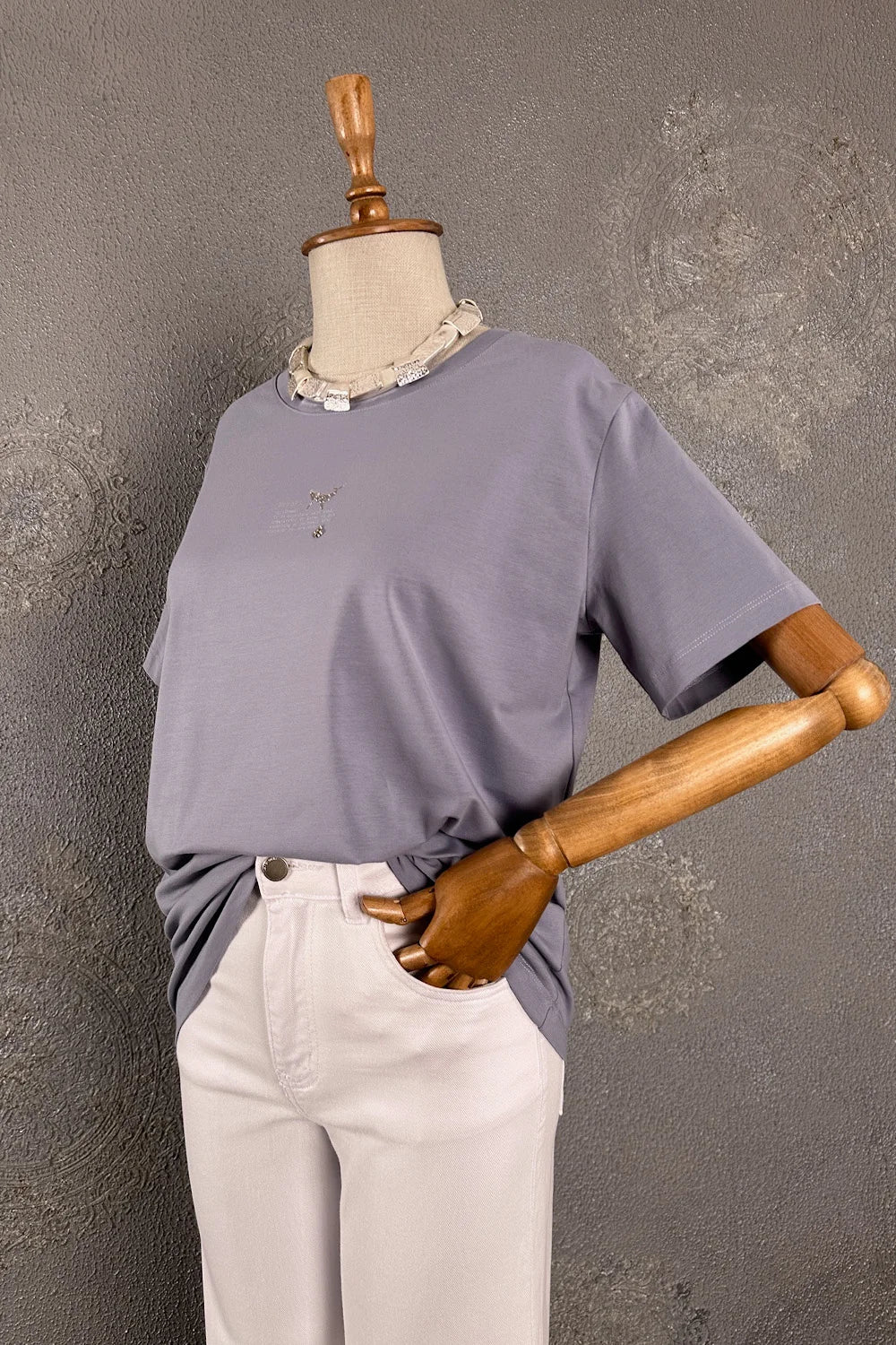 Baskılı Basic T-shirt