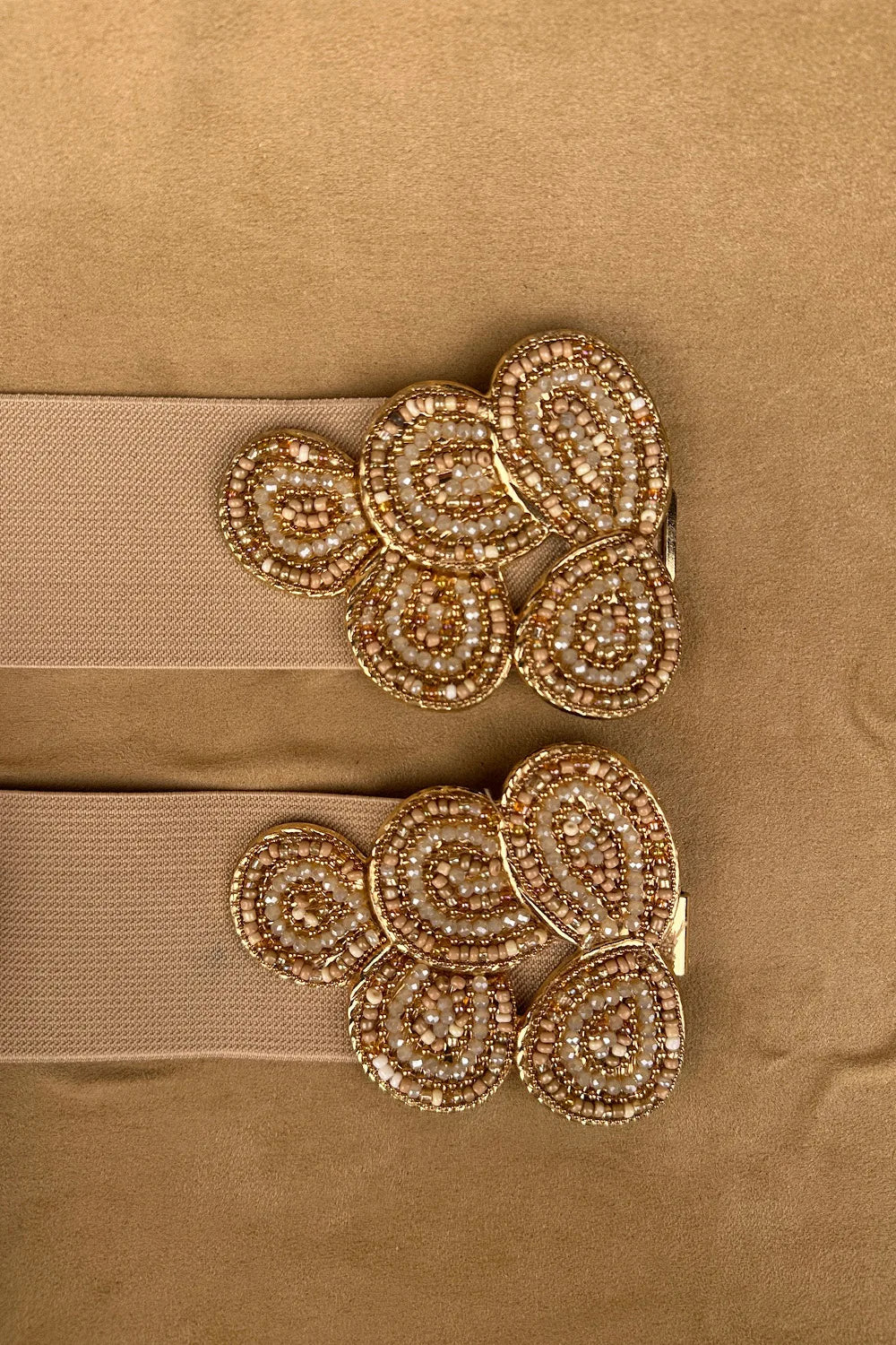 İşlemeli Elastik Kemer