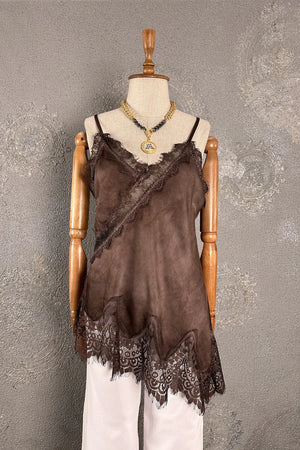 Dantelli Saten Bluz
