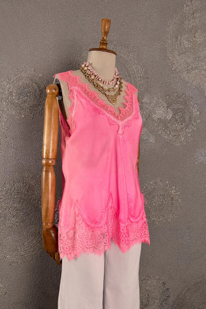 Dantelli Saten Bluz