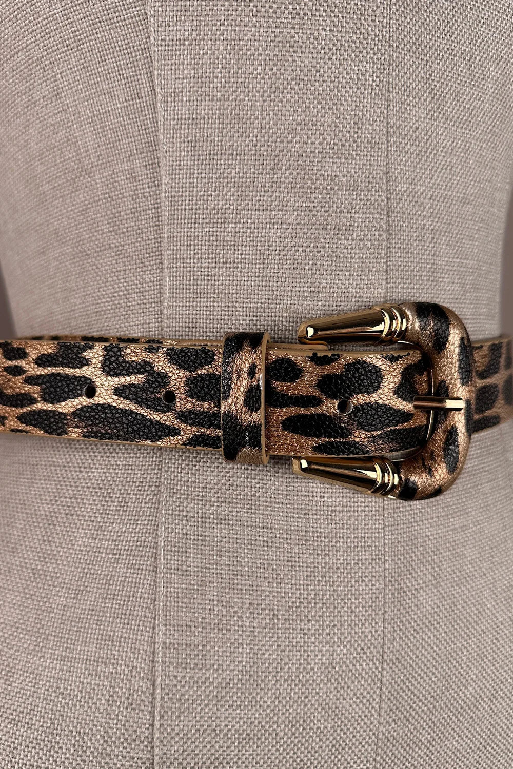 Leopar Desenli Kemer