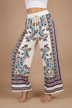 Etnik Desenli Pantolon