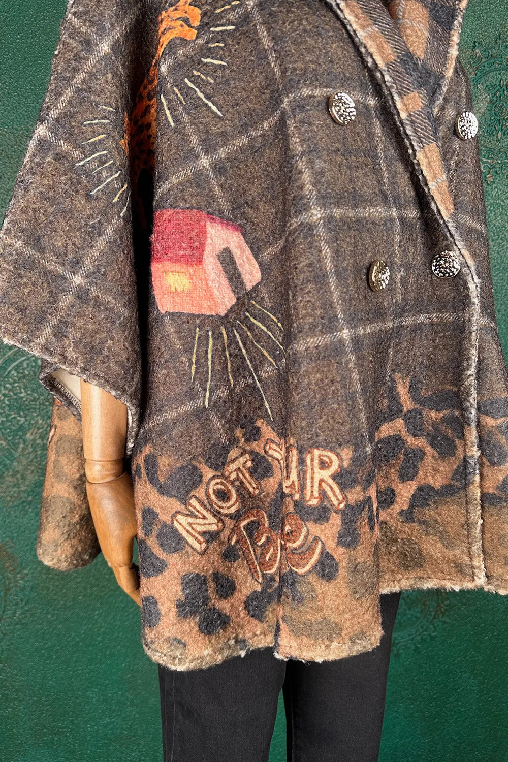 Desenli Oversize Panço