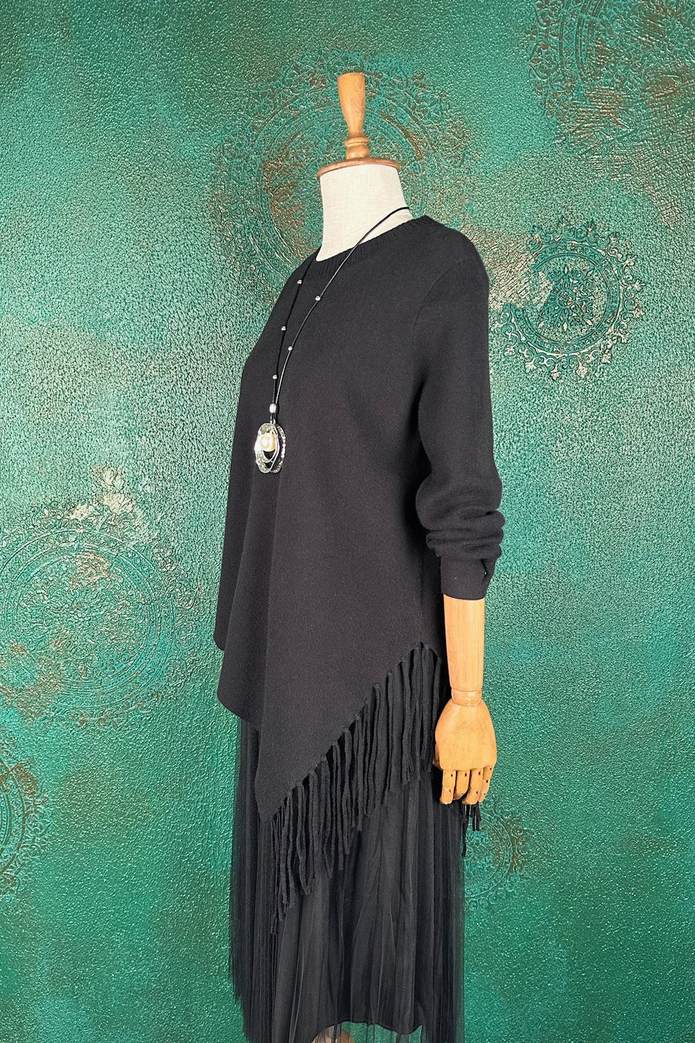 Çift Katmanlı Tül Elbise