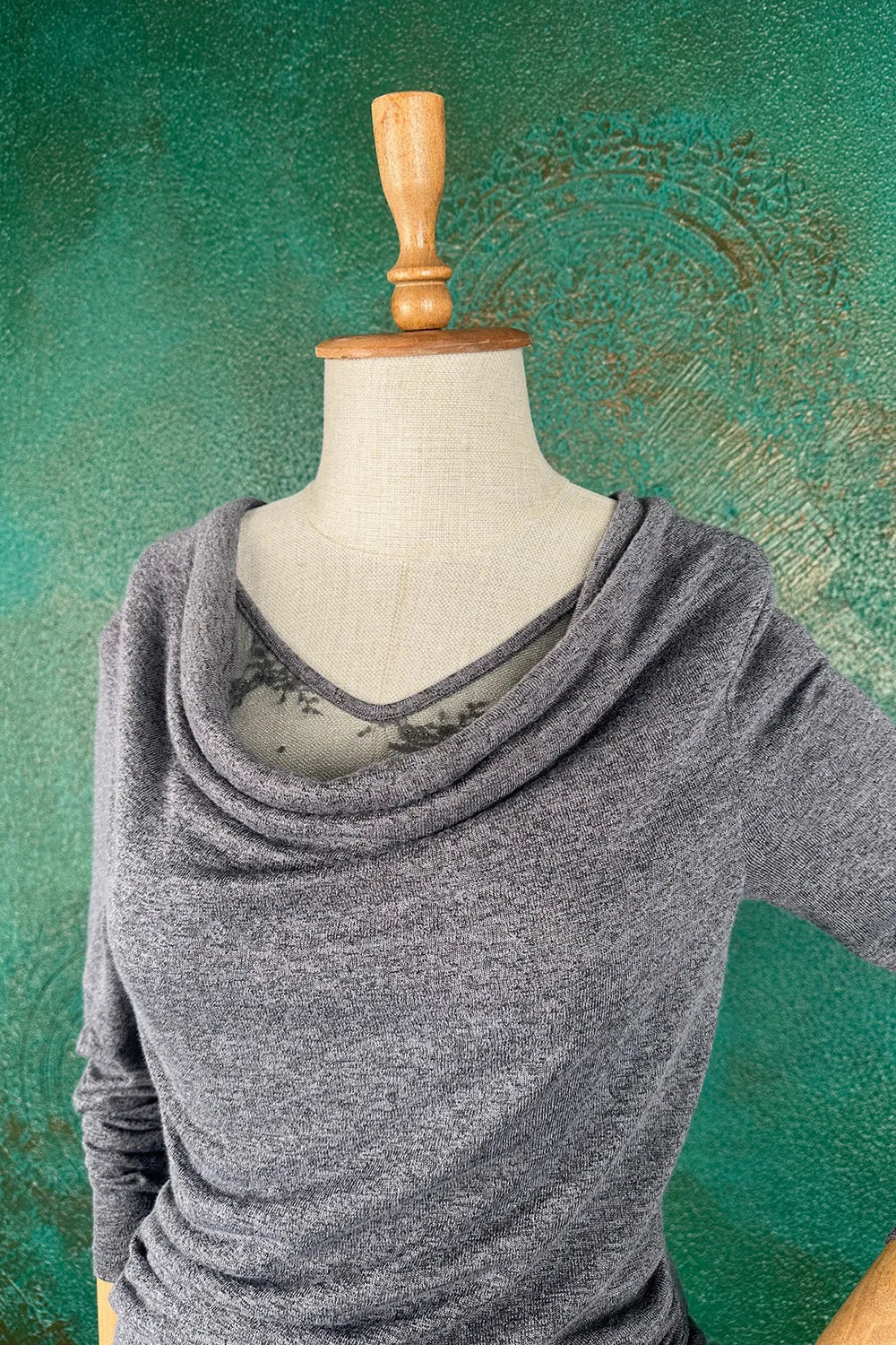 Çift Katlı Drapeli Bluz