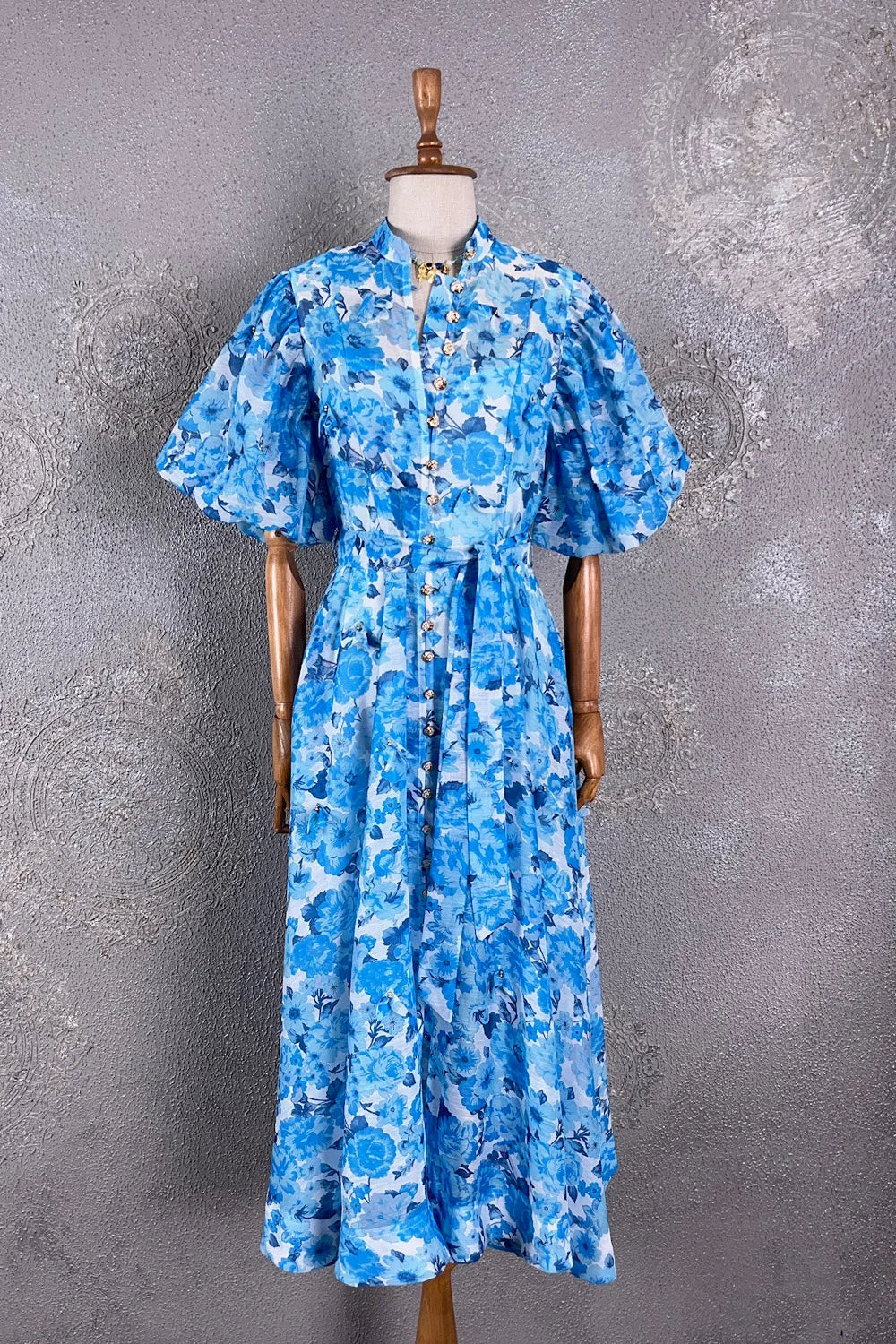 Floral Desenli Elbise