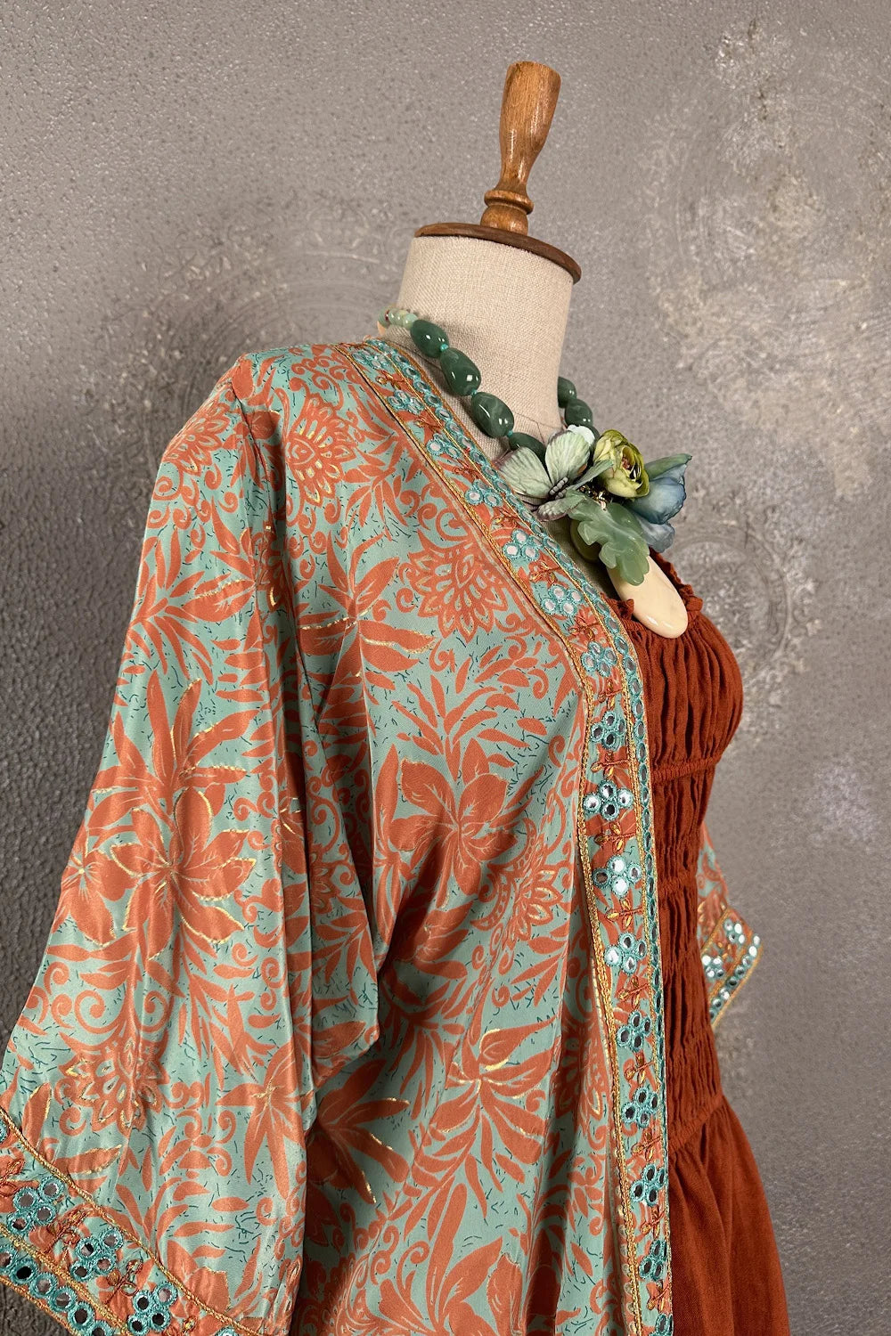 Uzun İpek Kimono