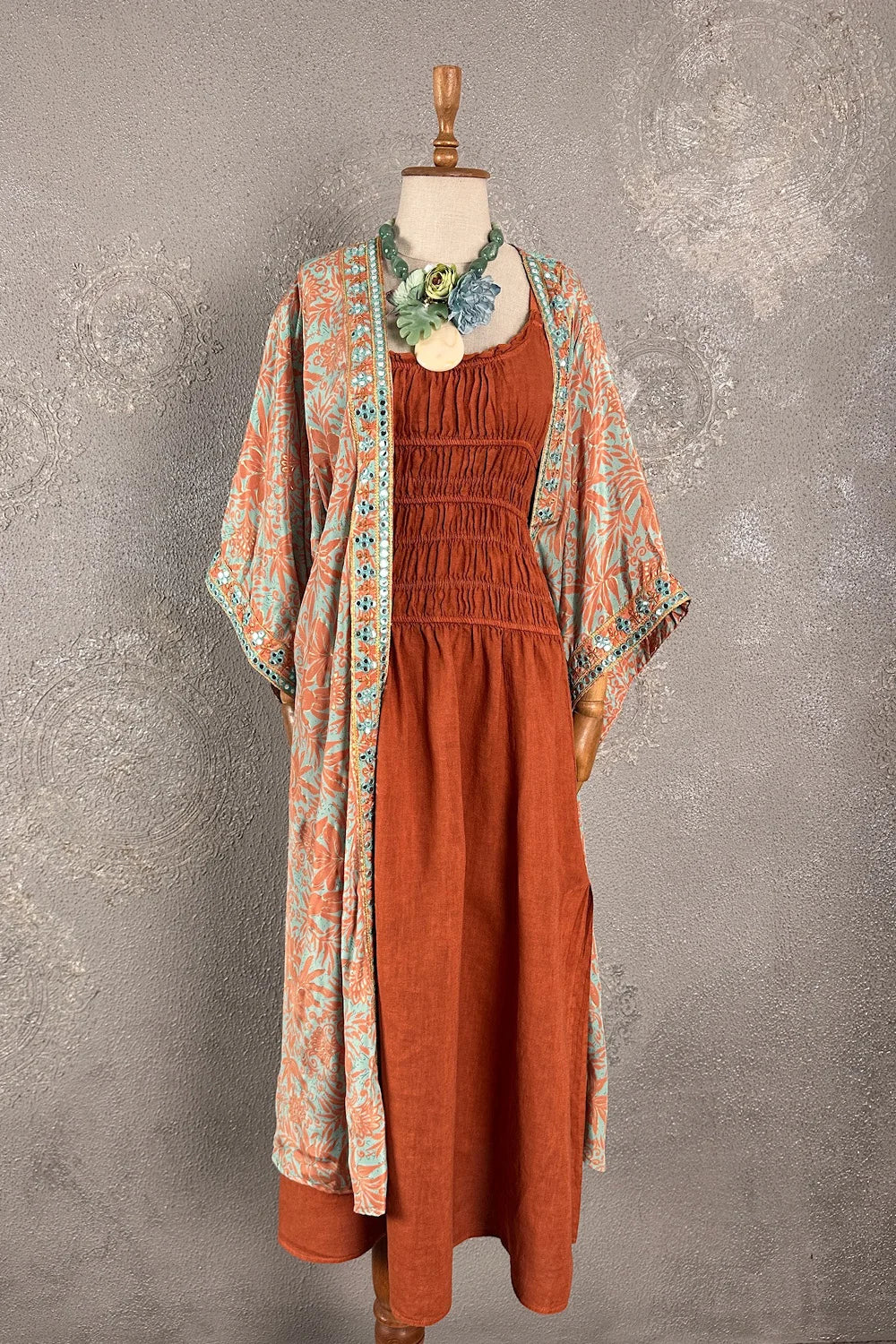 Uzun İpek Kimono