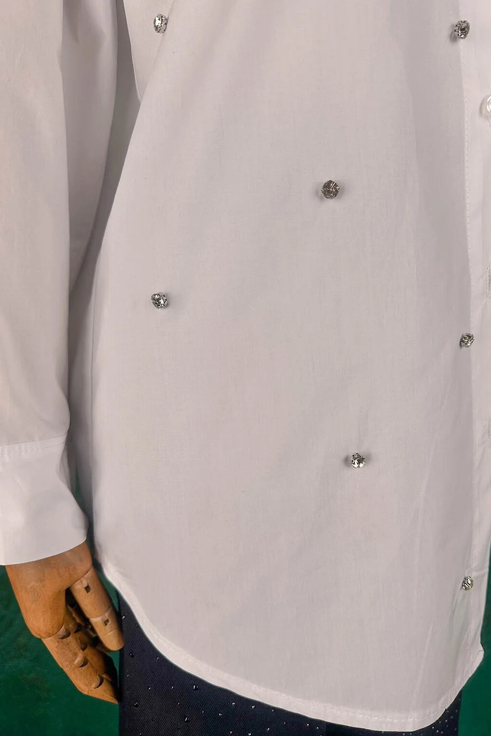 Taş İşlemeli Gömlek