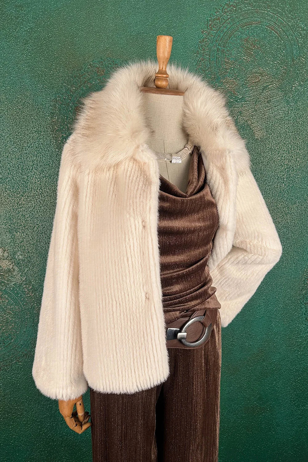 Yumuşak Dokulu Kürk Ceket