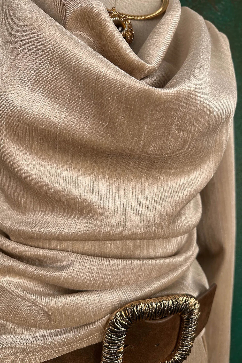 Simli Kadife Pantolon Takım