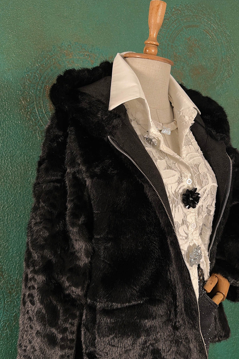 Kapüşonlu Kürk Kaban