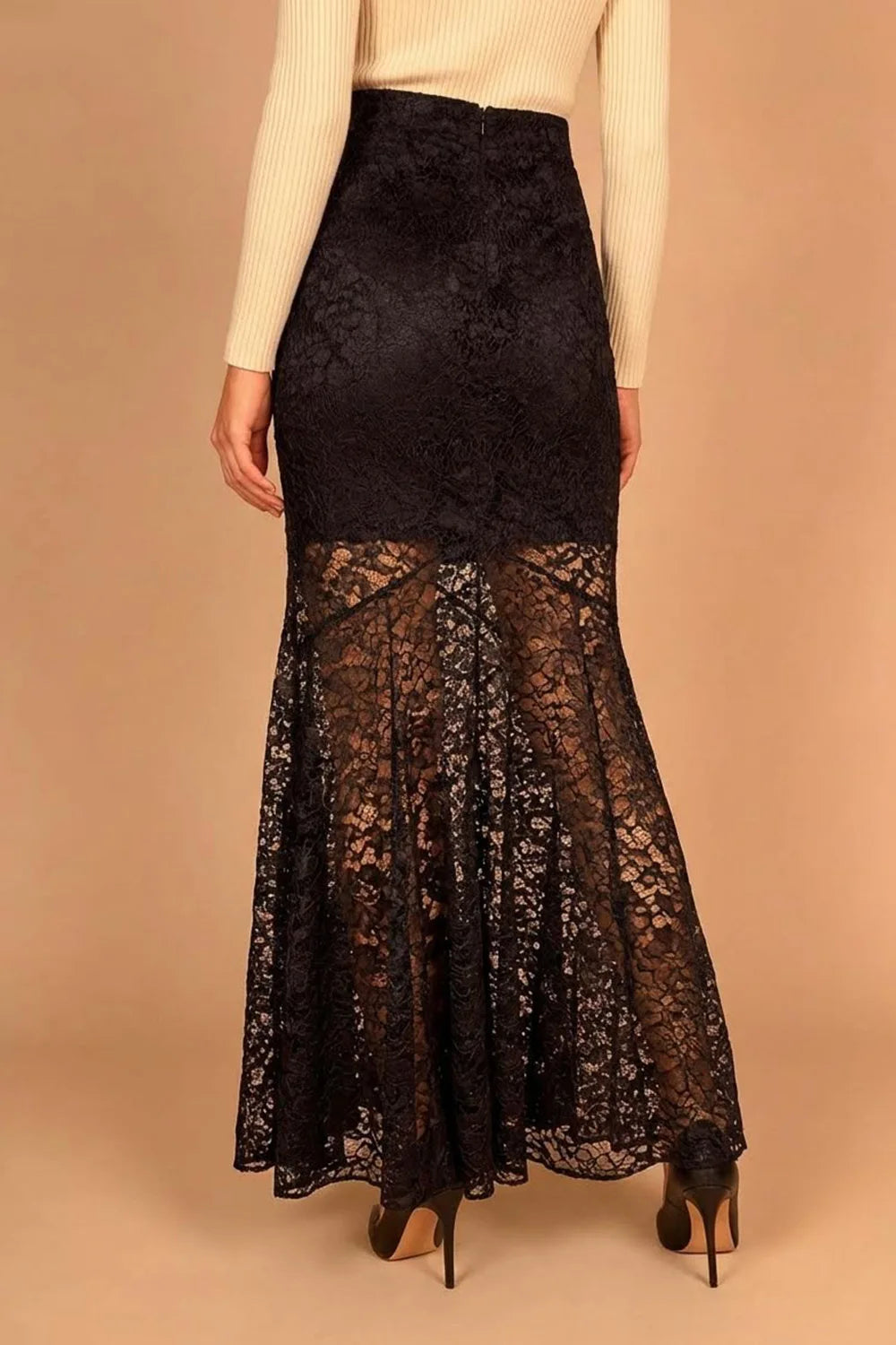 Uzun Dantel Etek