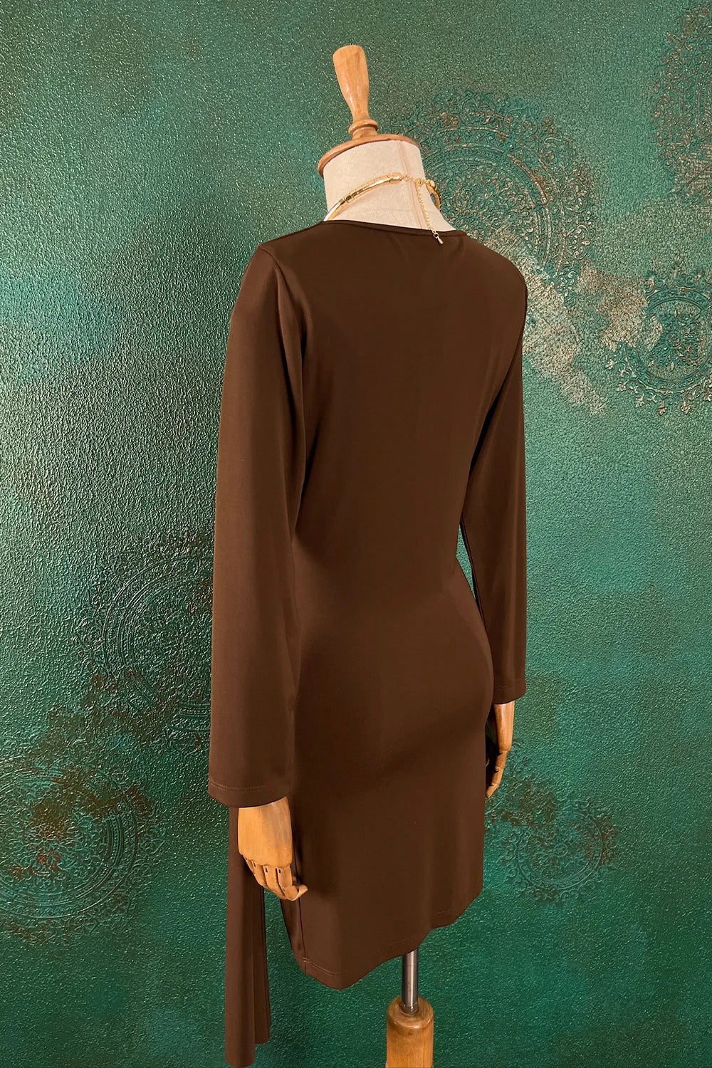 Aksesuar Detaylı Mini Elbise