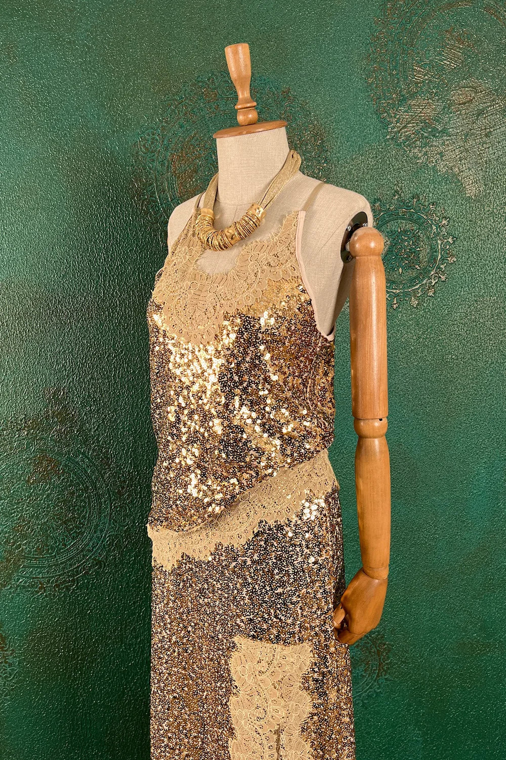 Pul İşlemeli Etek Takım