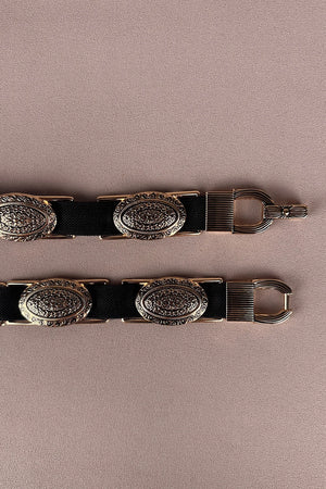 Antik Motif İnce Kemer