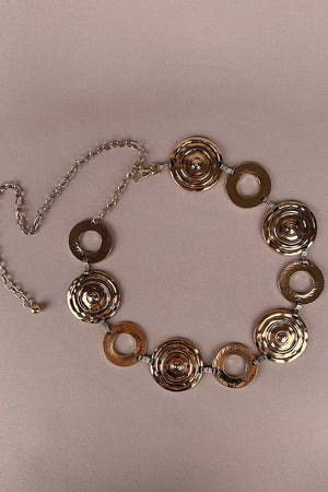 Gold Dairesel Zincir Kemer