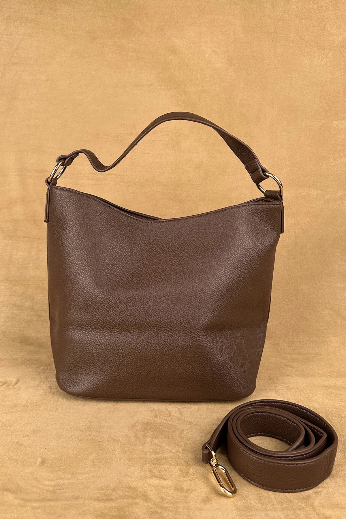 Örgü Detaylı Çanta