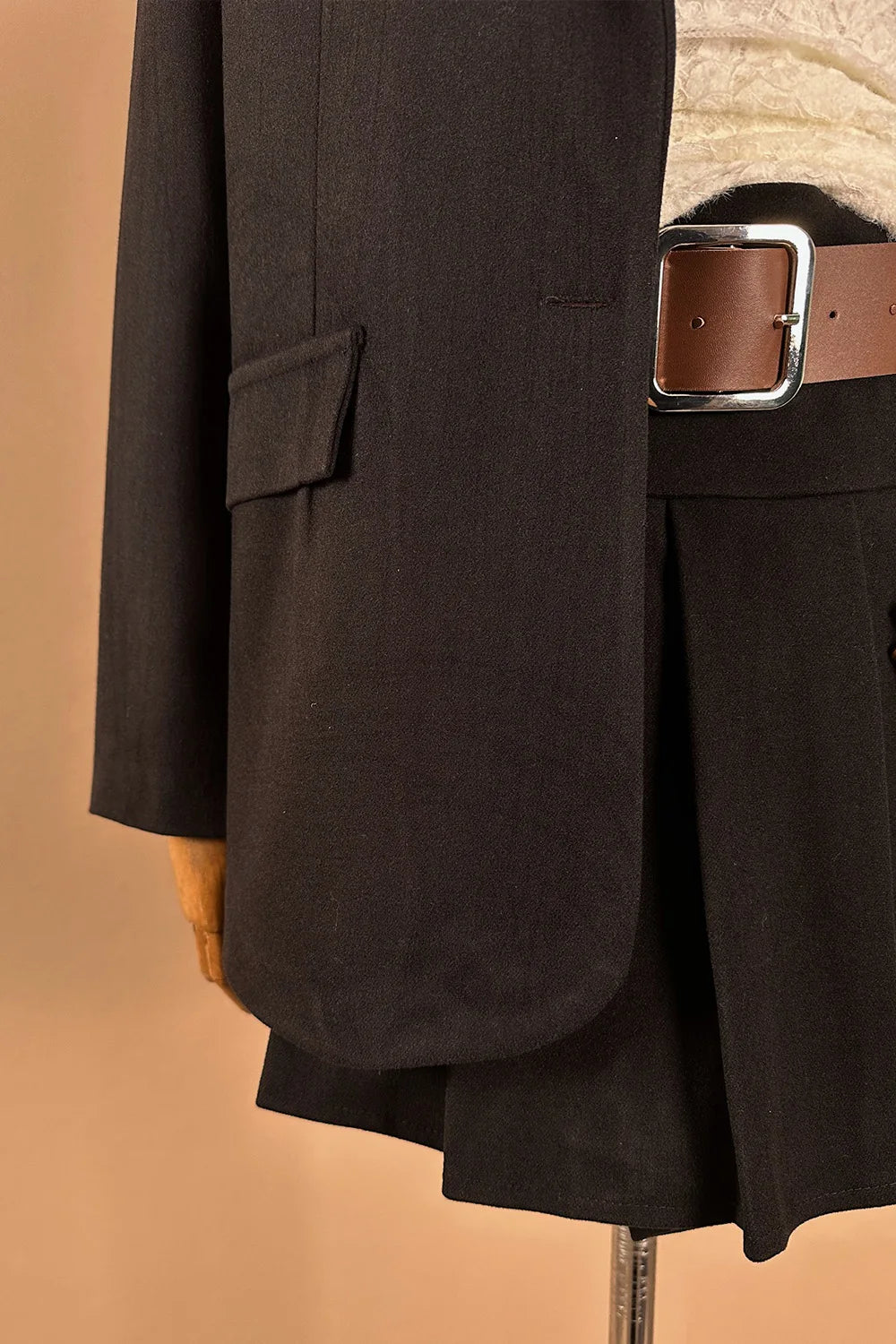 Yumuşak Dokulu Blazer Ceket