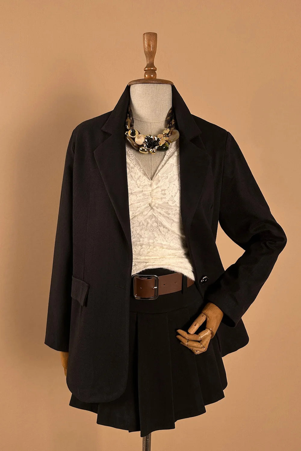 Yumuşak Dokulu Blazer Ceket