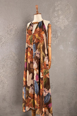 Floral Desenli Elbise