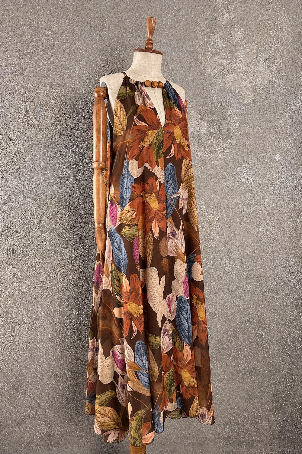 Floral Desenli Elbise