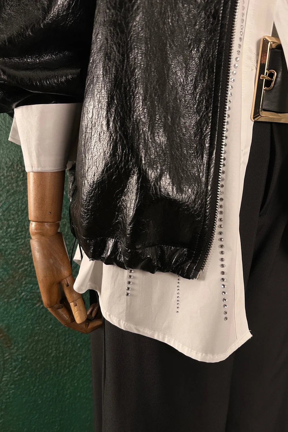 Payet İşlemeli Bomber Ceket