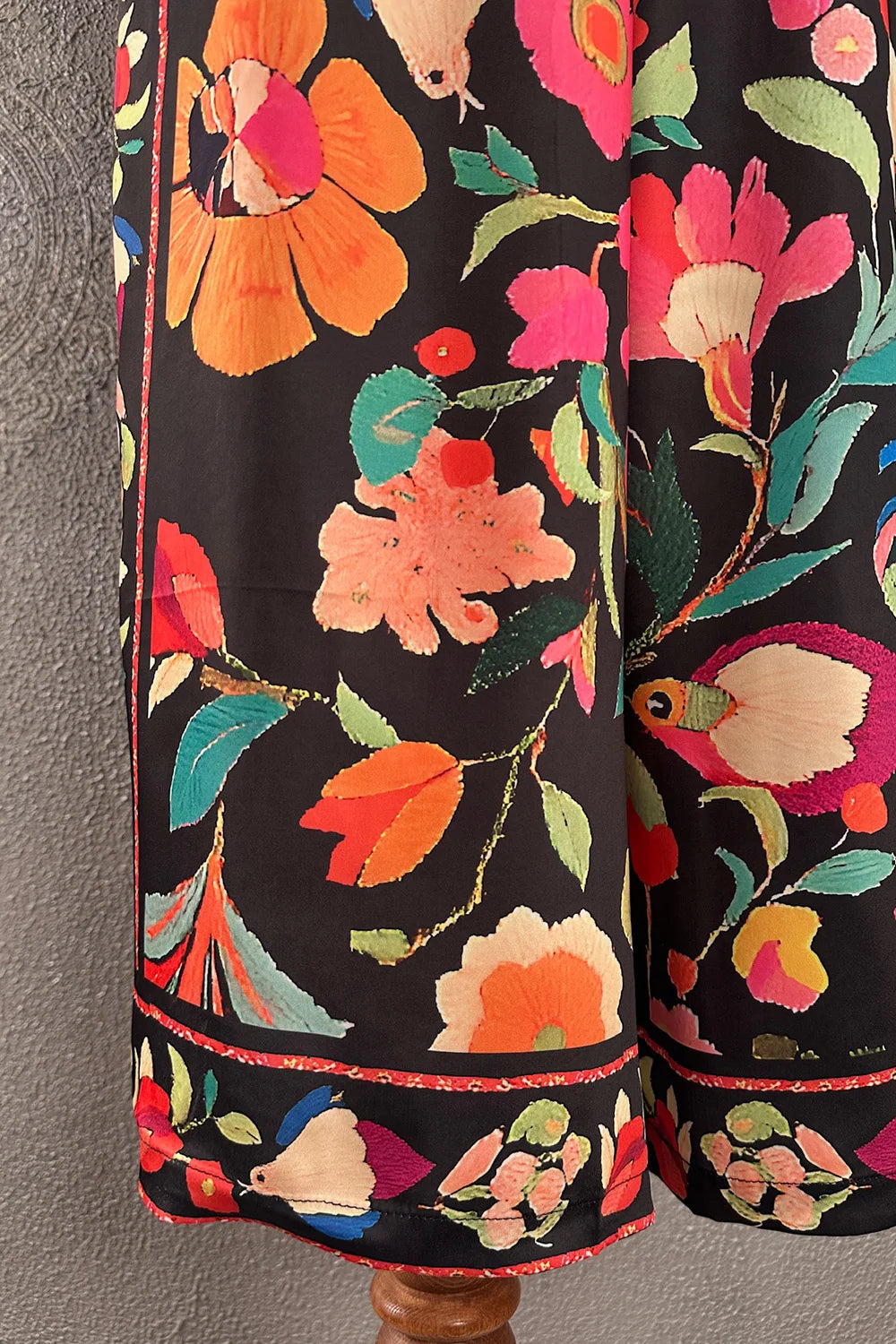 Desenli Oversize Pantolon Takım