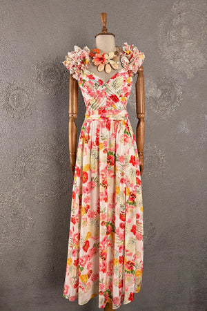 Floral Desenli Elbise