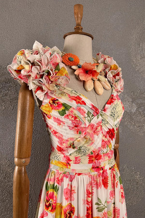Floral Desenli Elbise