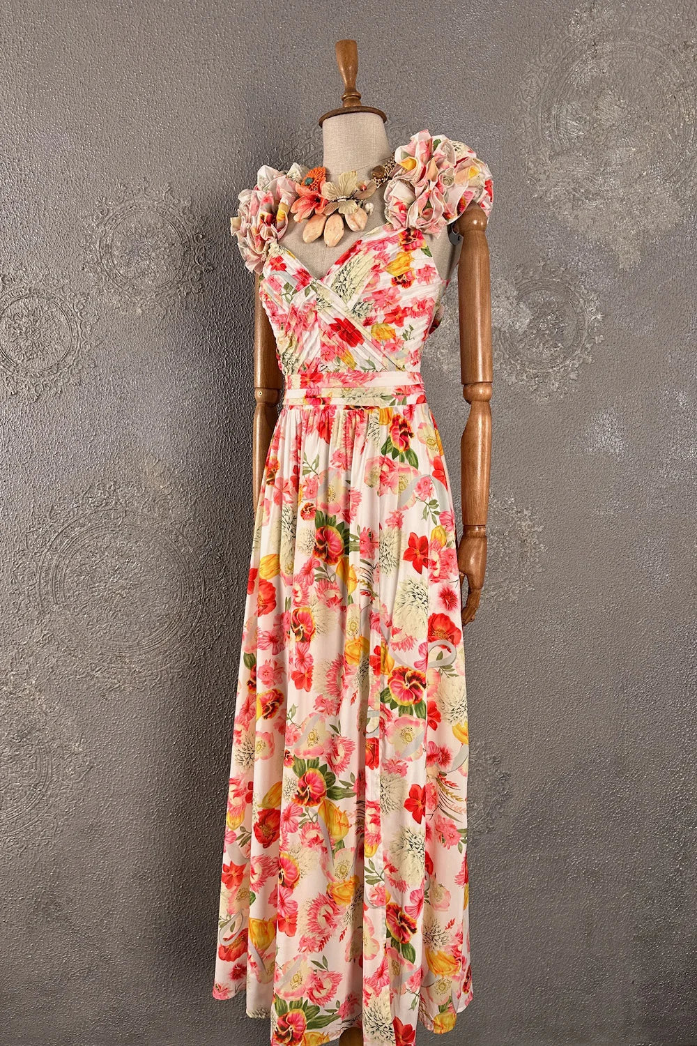 Floral Desenli Elbise