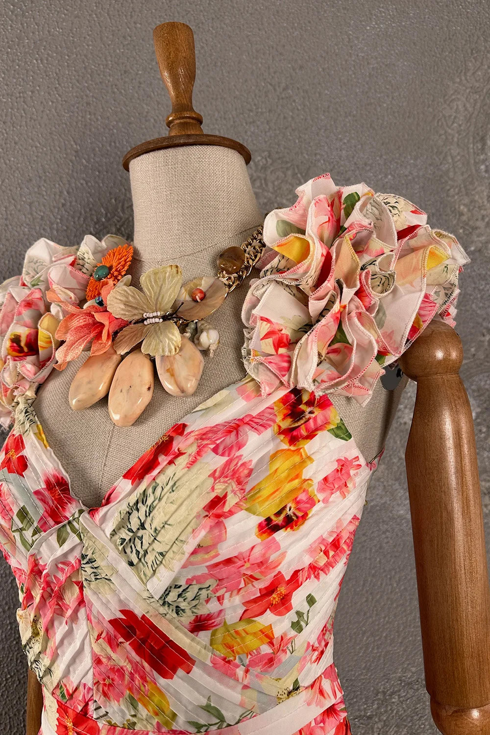 Floral Desenli Elbise